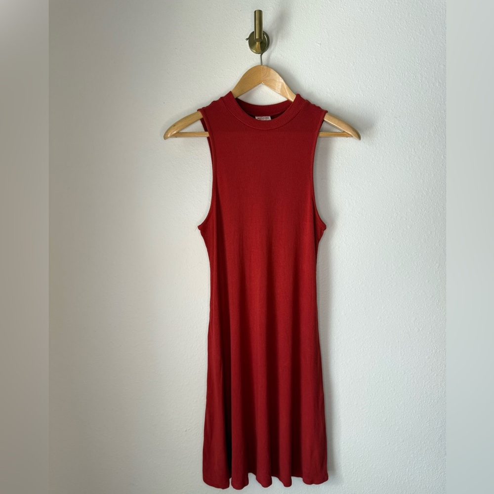 Mossimo Ribbed Sleeveless Swing Dress size L